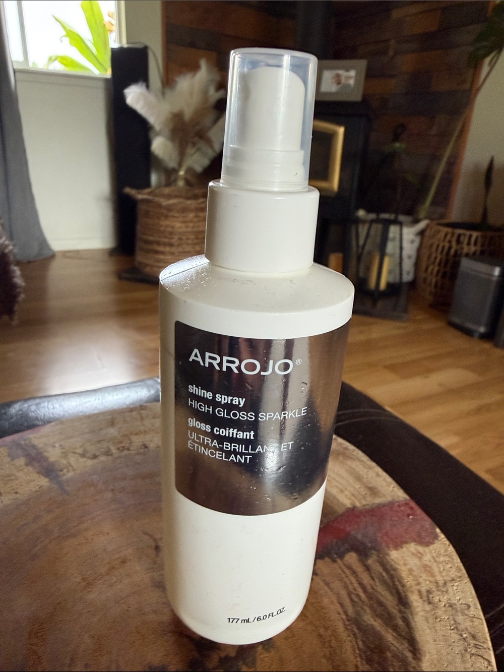 Arrojo White Shine Spray - High Gloss White Hair Gloss
